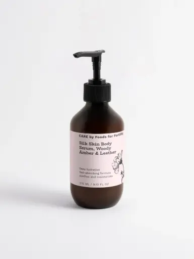 Care Silk Skin Body Serum (Woody Amber & Leather)